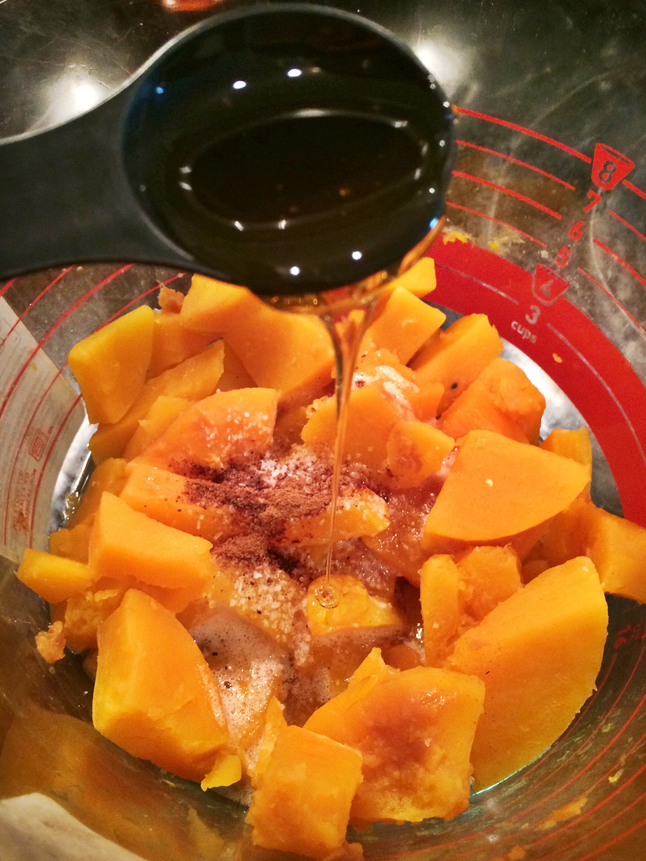 What is a microwave recipe for butternut squash?